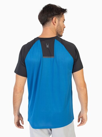 Spyder Functioneel shirt in Blauw