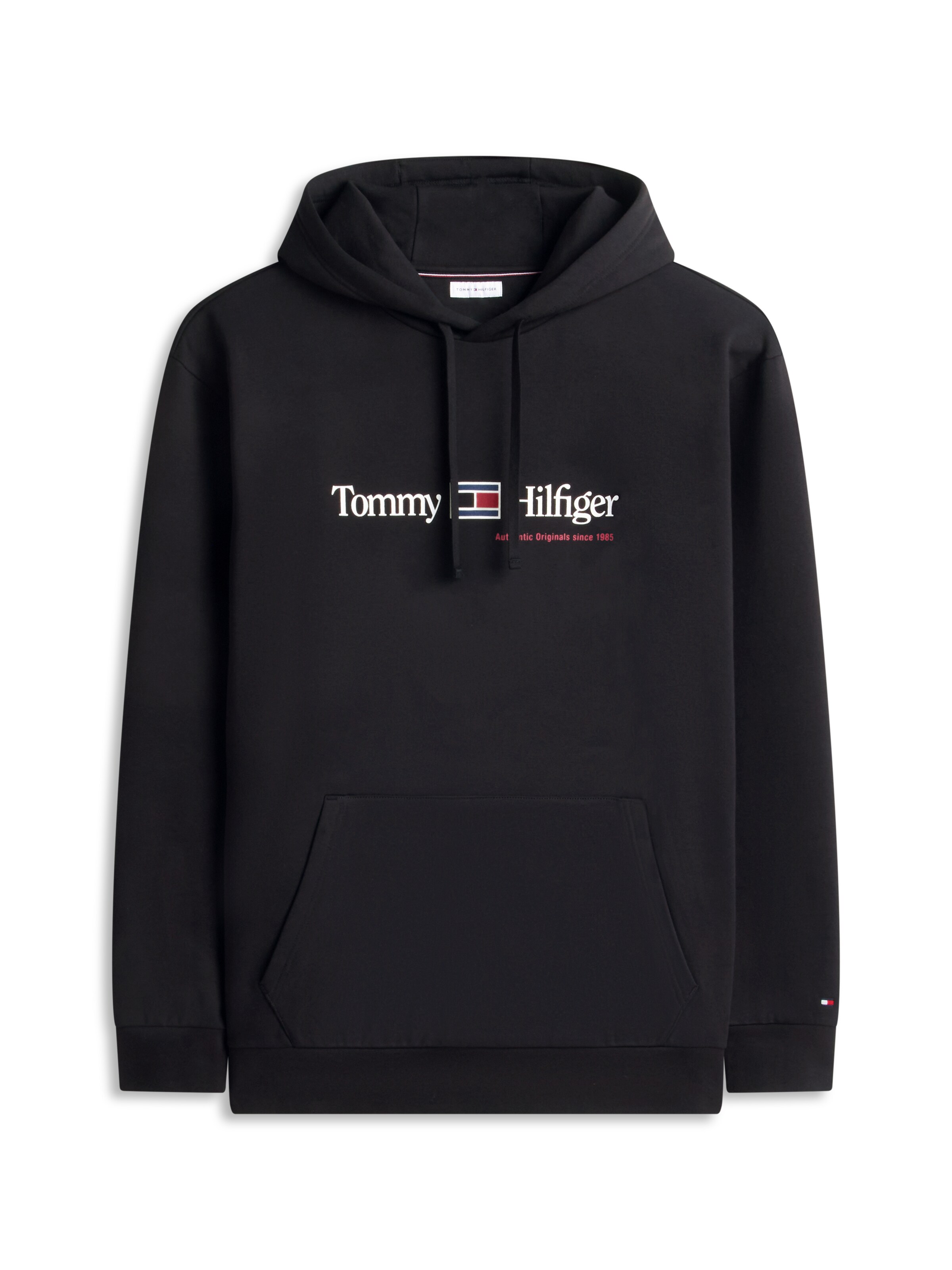 TOMMY HILFIGER Majica | črna barva: sprednja stran