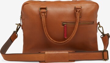 MUSTANG Crossbody Bag in Brown: front