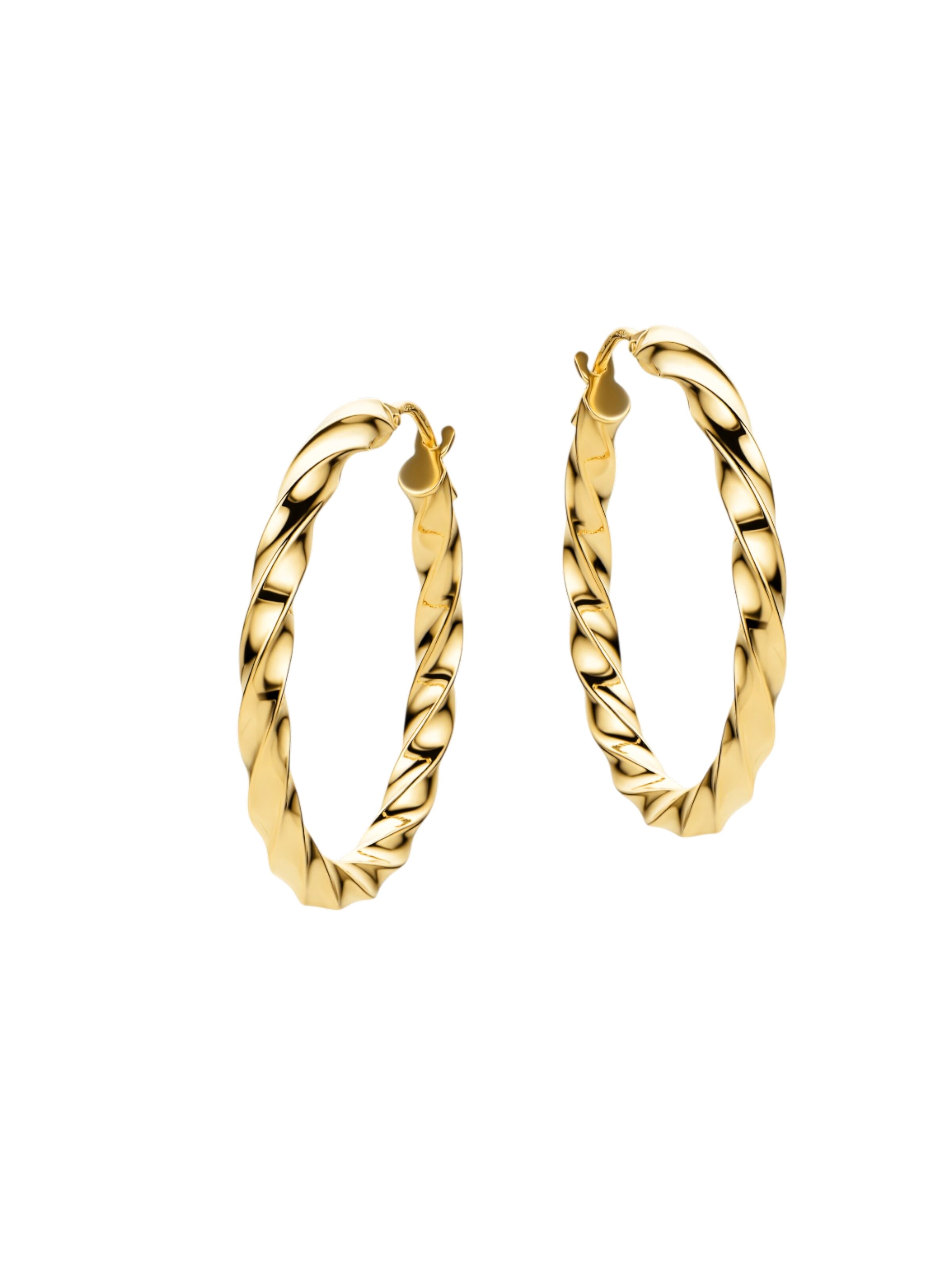Vanlere - Pendientes en oro: frente
