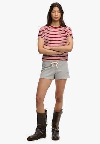 Regular Pantalon 'Athletic Essentials' Superdry & Co en gris