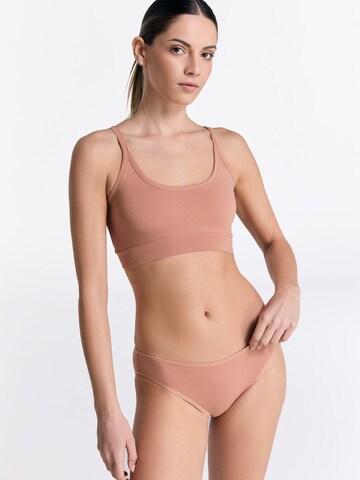 Albero Natur Slip 'Klassischer Bio-Baumwoll Damen Slip'‌‌‌‌‌ in Orange