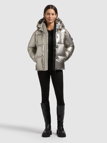 khujo - Casaco de inverno 'DEVINA2' em prata