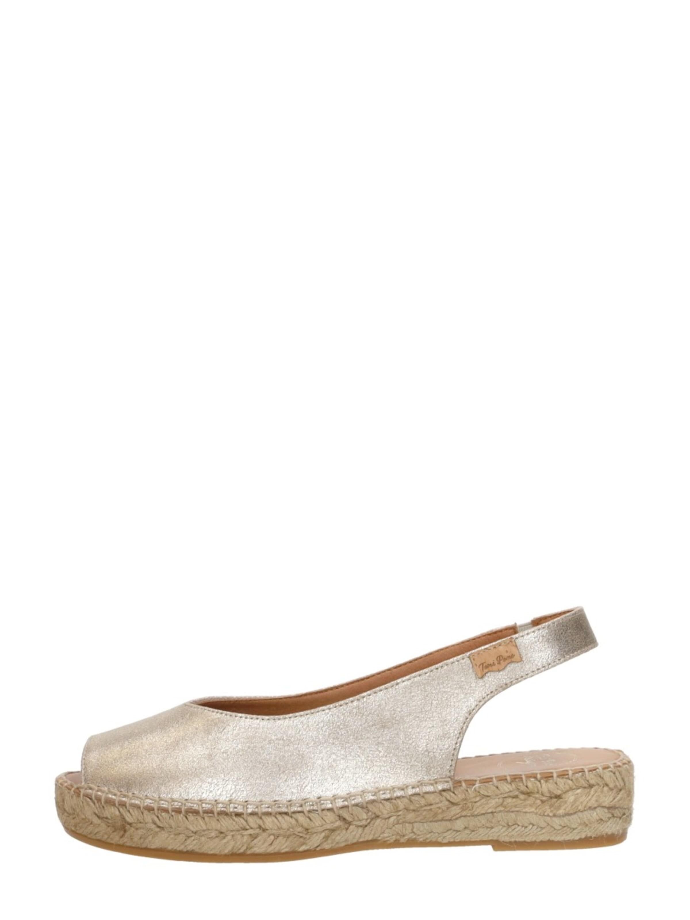 Toni Pons Slingpumps 'Erica' in Goud: voorkant