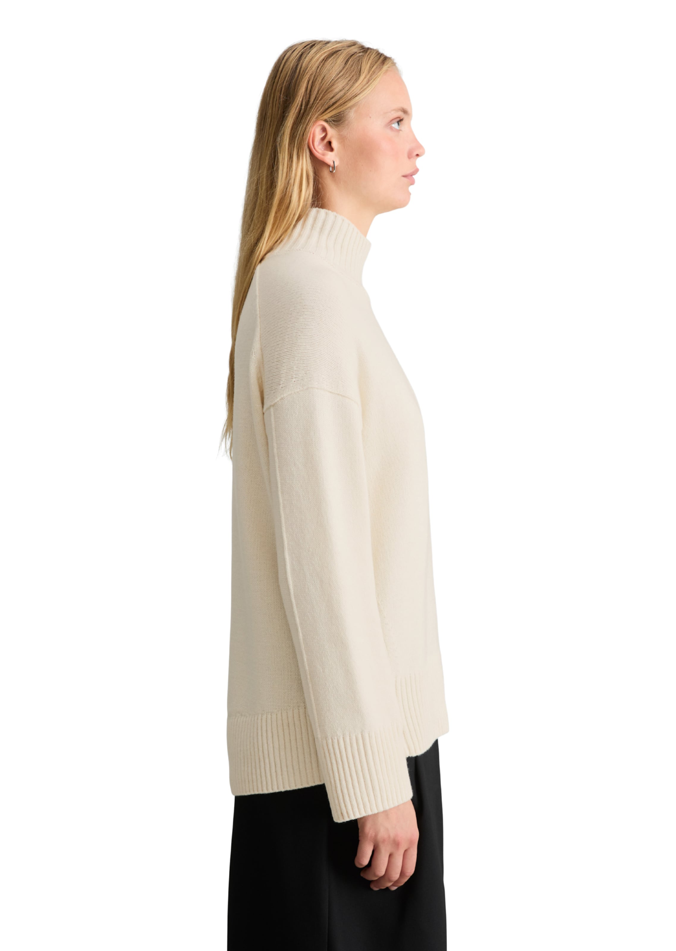 Marc O'Polo DENIM Pullover in Weiß: Seite