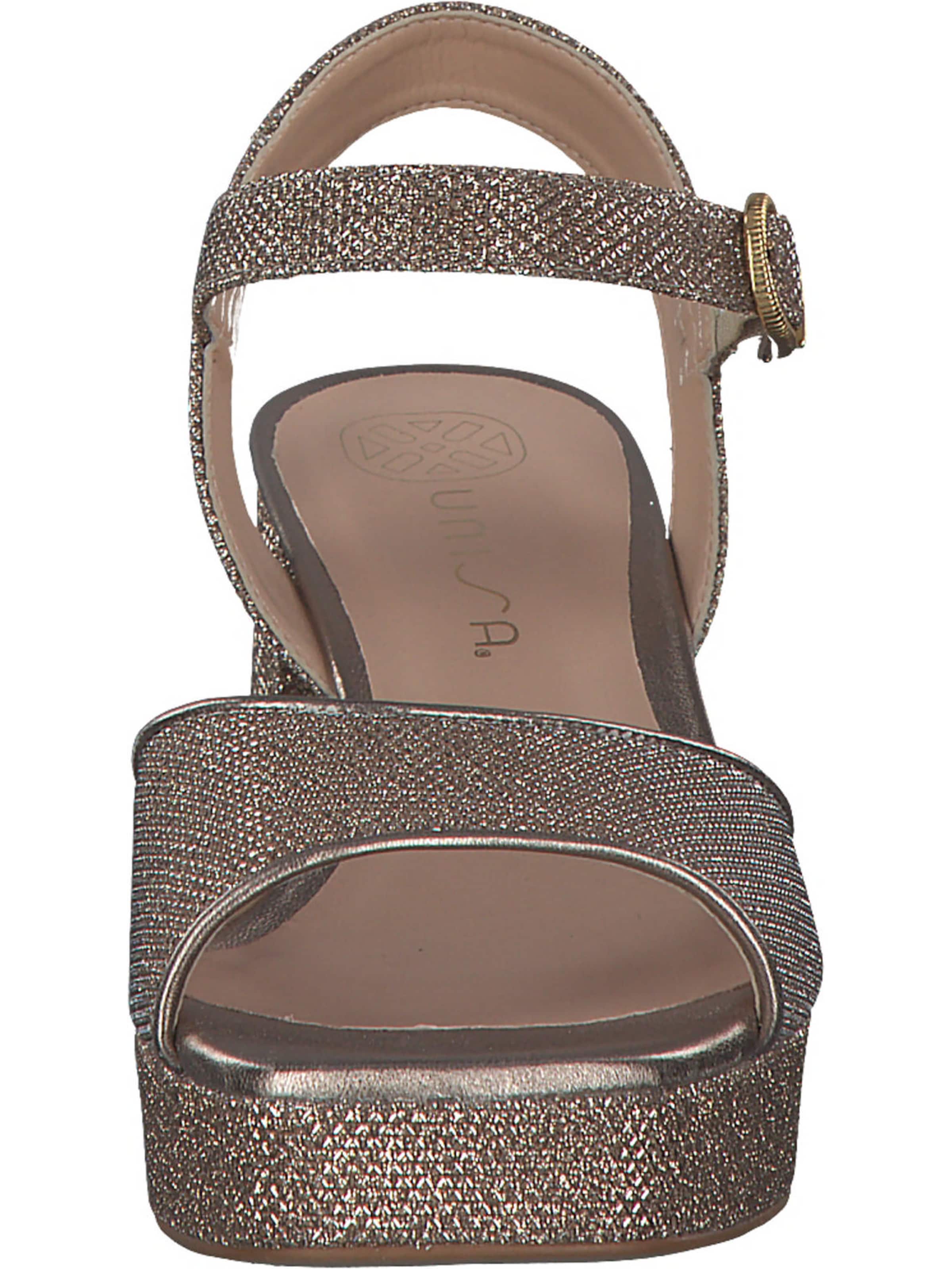 Sandales à lanières 'Ney' UNISA en beige