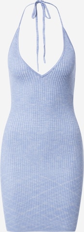 Abercrombie & FitchPletena haljina - plava boja: prednji dio