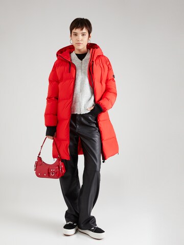 Frieda & Freddies NY Winter Coat 'Maisy' in Red