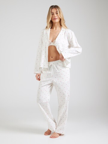 Hunkemöller Pidžaamasärk, värv valge