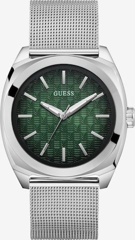 GUESS Analoog horloge 'Marshall' in Zilver: voorkant