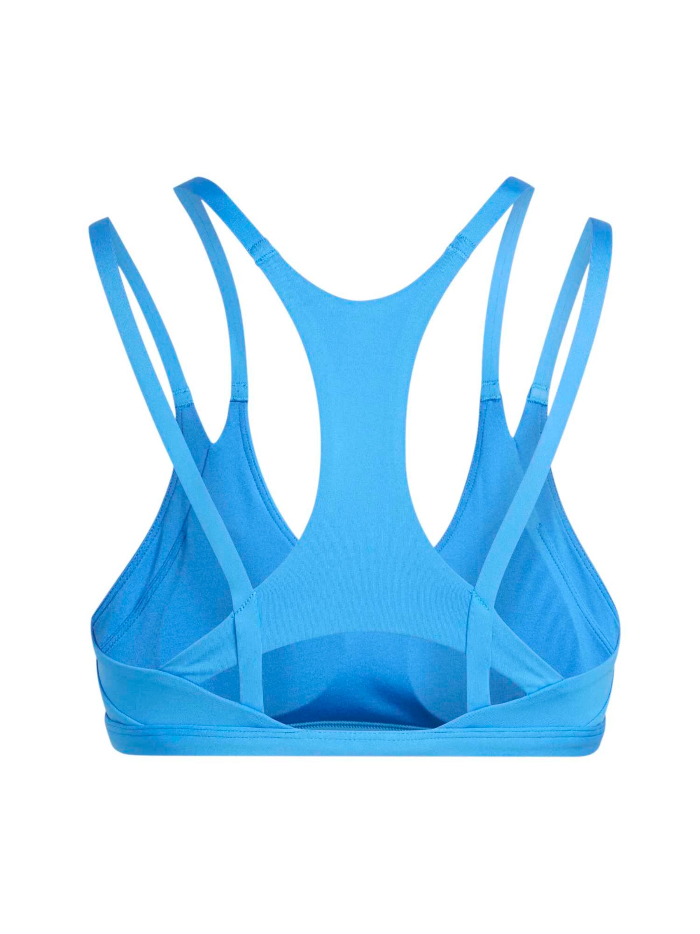 ADIDAS PERFORMANCE Bygelfri Sportbehå 'OPT' i blå