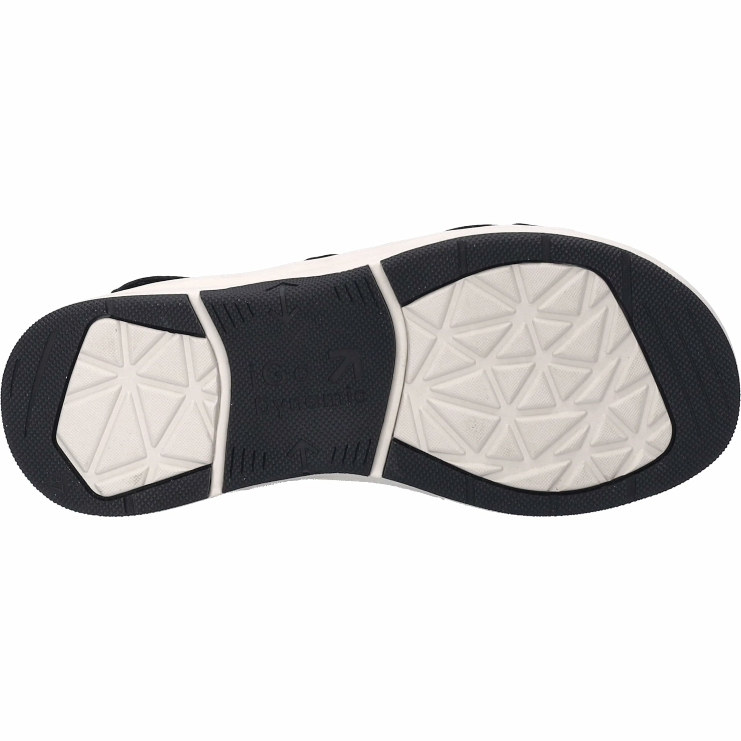 JOSEF SEIBEL Riemensandale in Schwarz