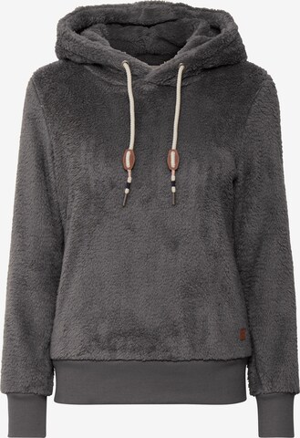 Oxmo Sweatshirt 'ANNIKEN' in Grijs: voorkant