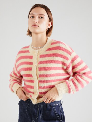 LEVI'S ® Kofta 'Cat Cardigan' i rosa: framsida