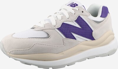 Sneaker low '5740' new balance pe mov închis / roz pudră / alb, Vizualizare produs