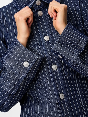 PIECES Bluse 'PCROSE' i blå