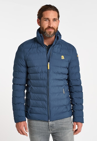 Schmuddelwedda Weatherproof jacket in Blue: front