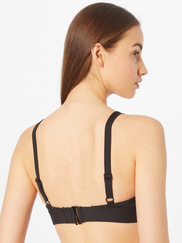 melns Calvin Klein Swimwear Trijstūra formas Bikini augšdaļa 'Apex'