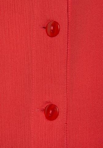 LASCANA Bluse in Rot