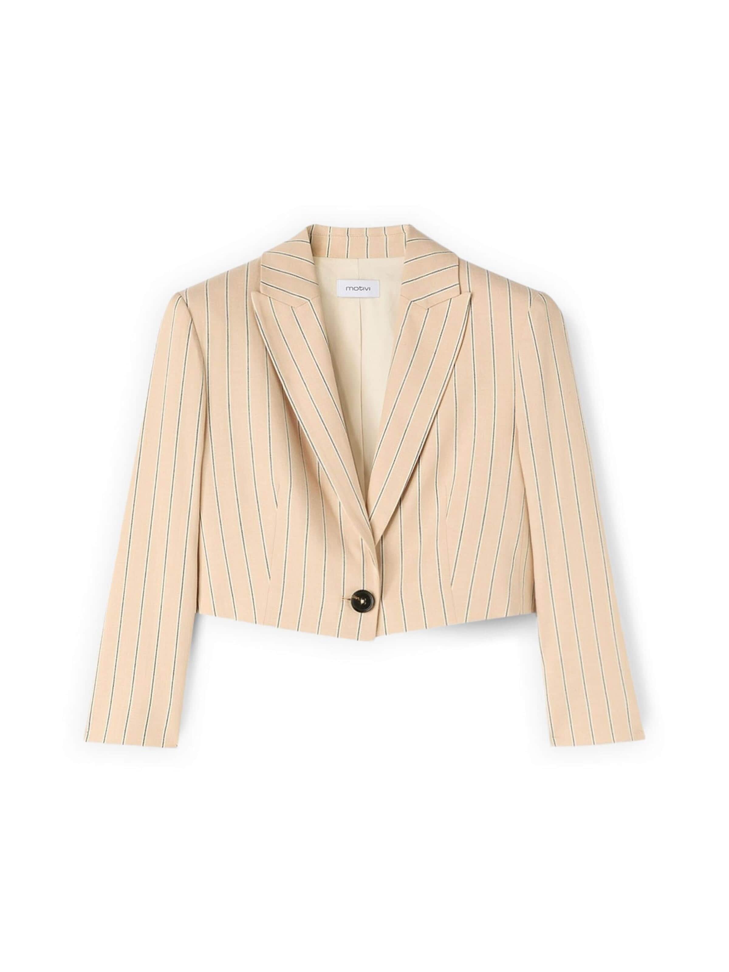 MOTIVI Blazers in Beige: voorkant