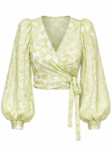 Ombre Blouse in Groen: voorkant
