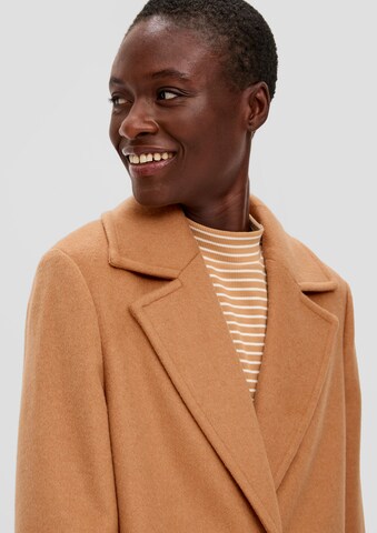 s.Oliver BLACK LABEL Between-Seasons Coat in Orange