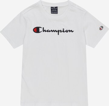 T-Shirt Champion Authentic Athletic Apparel en blanc : devant