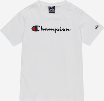 balts Champion Authentic Athletic Apparel T-Krekls: no priekšpuses