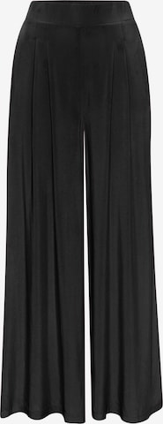 Pantalon à pince BUFFALO en noir : devant