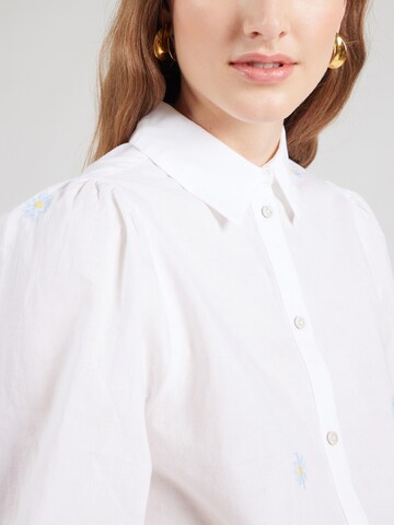 Camicia da donna 'ONLCandy' di ONLY in bianco