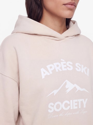 Sweat-shirt 'Silvia' LeGer by Lena Gercke en beige