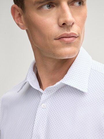 JOOP! Slim fit Button Up Shirt 'Pit' in White
