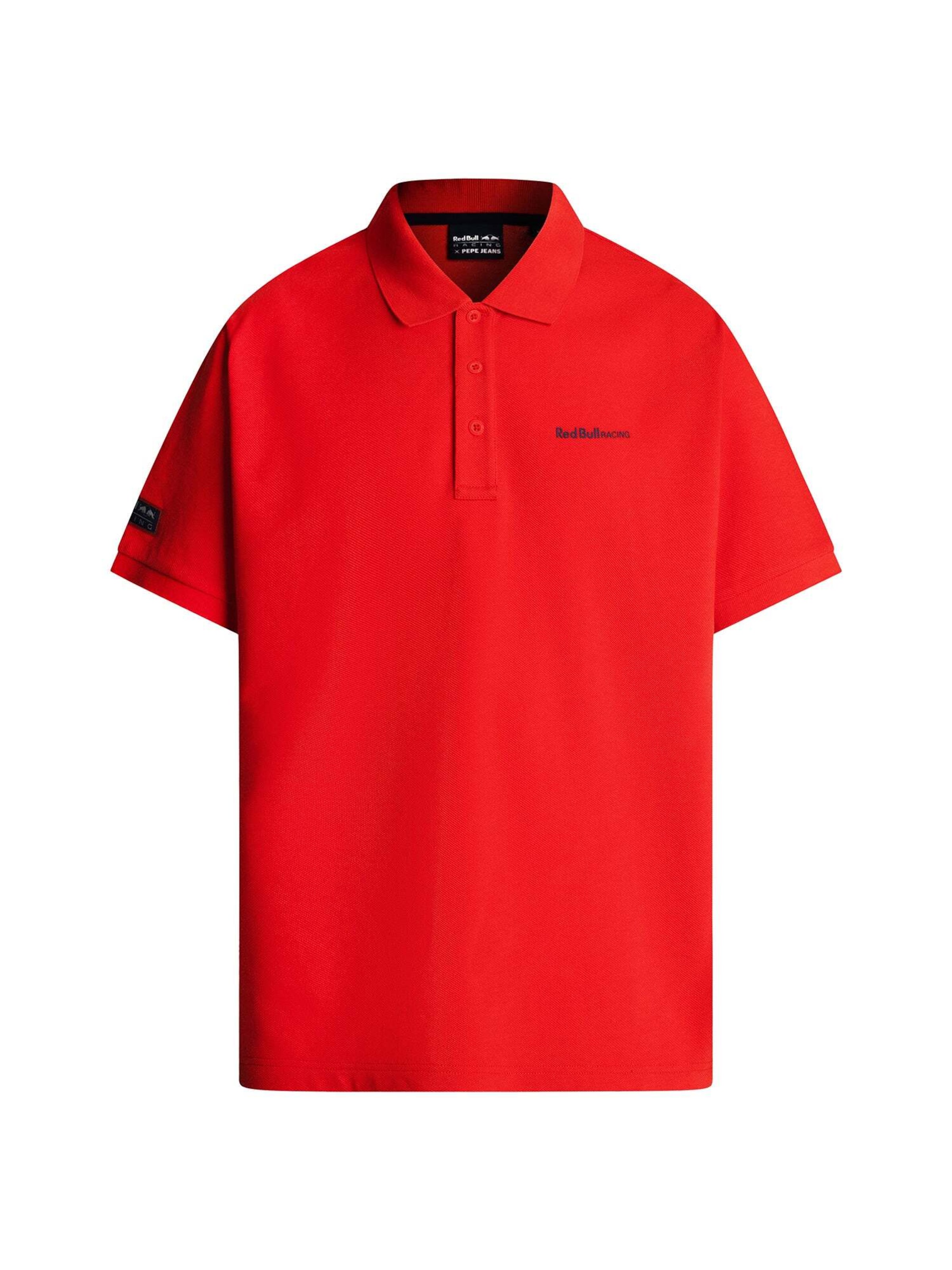Red Bull Racing x Pepe Jeans Shirt in Red: front