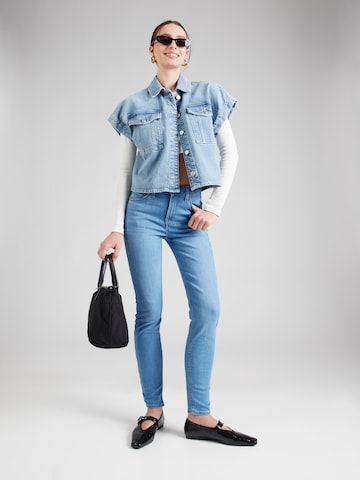 mėlyna Lee Siauras Džinsai 'SCARLETT HIGH'