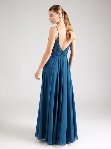 Robe de soirée mascara en vert