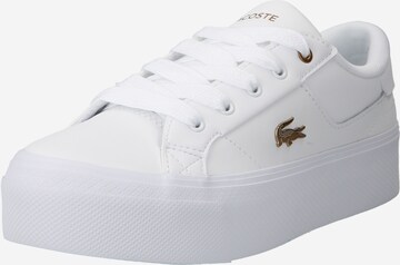 Sneaker bassa 'Ziane' di LACOSTE in bianco: frontale