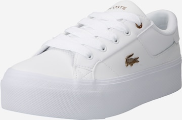 LACOSTE Sneakers laag 'Ziane' in Wit: voorkant