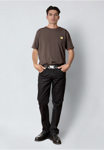 Regular Pantalon chino 'London Caden' Clean Cut Copenhagen en noir