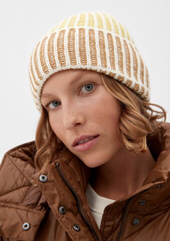 Bonnet s.Oliver en beige : devant