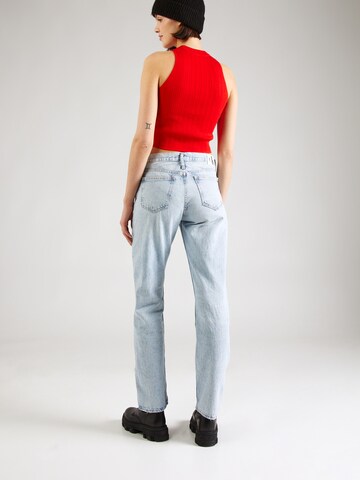 Calvin Klein Jeans - Regular Calças de ganga 'LOW RISE STRAIGHT' em azul