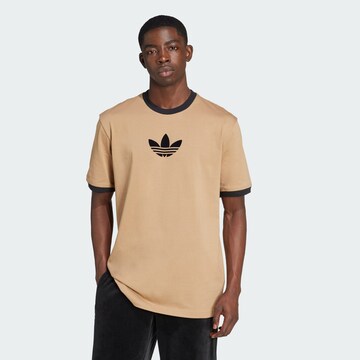 ADIDAS ORIGINALS - Camiseta 'Adicolor 2000s Cali' en marrón: frente