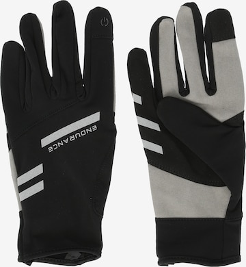 ENDURANCE Athletic Gloves 'Verve' in Black: front