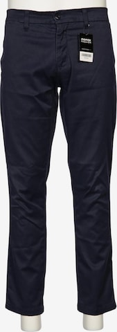Carhartt WIP Stoffhose 34 in Blau: Vorderseite