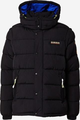 NAPAPIJRI Winter Jacket 'RICK' in Black: front