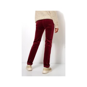 TONI Slim fit Pants in Red