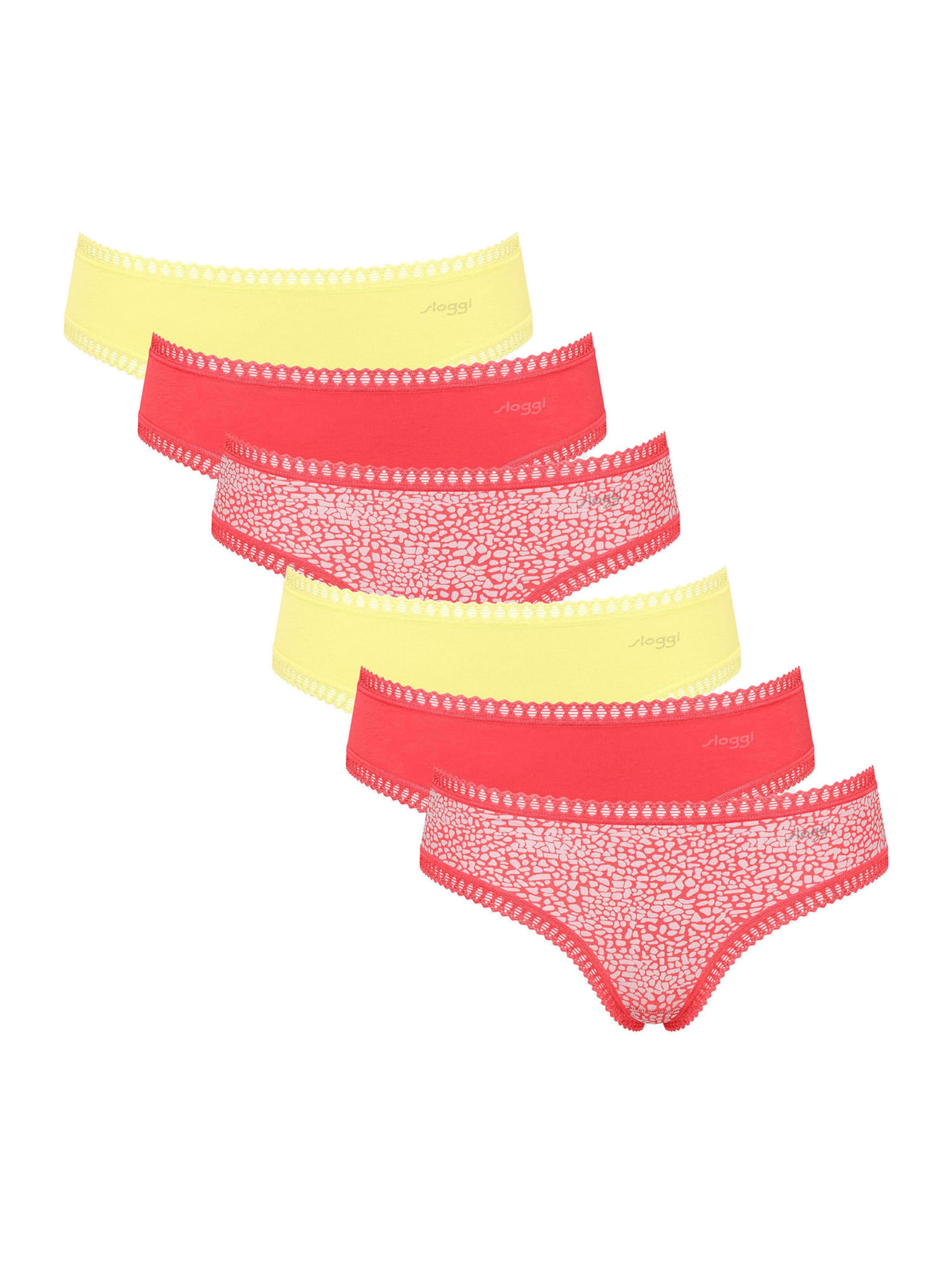 Slip 'GO Crush' SLOGGI en jaune : devant