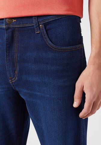 Coupe slim Jean 'TEXAS SLIM' WRANGLER en bleu