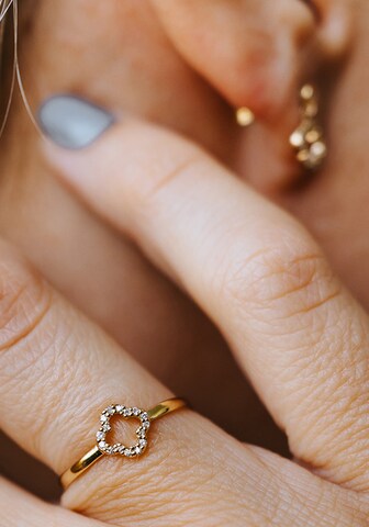 Julie Julsen Ring in Gold: Vorderseite