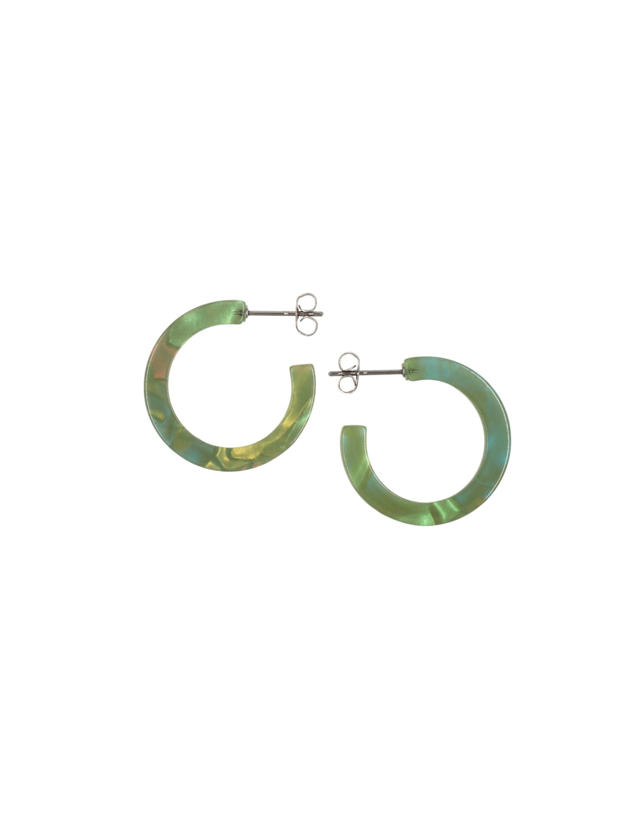 Fräulein Wunder Øreringe 'Anni' i grøn: forside