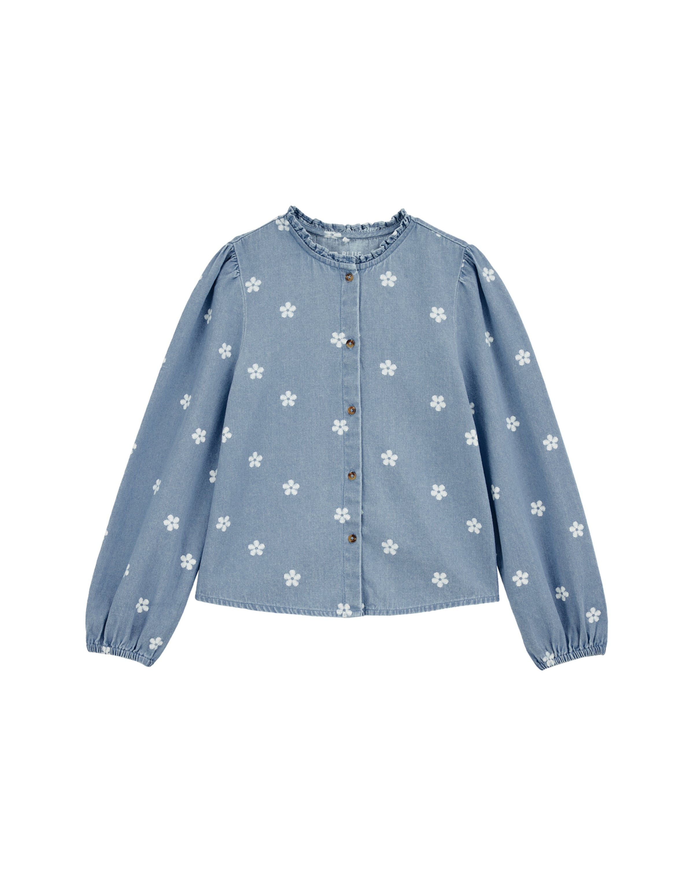 WE Fashion Μπλούζα σε μπλε: μπροστά